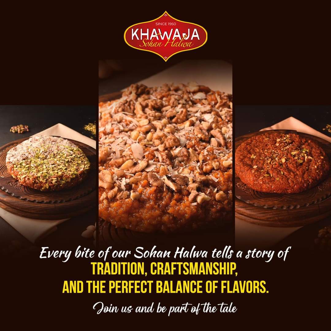 khawajasweets's tweet photo. Every bite of Khawaja sohan halwa tells a story of tradition and a perfect balance of flavour!

Order now ✅

No. 1 Sohan Halwa in Pakistan
For Orders please visit https://t.co/DgWxBUyV3H
Call:  +92 308 0000755
Whatsapp: +92 308 0000755
#jhangkisoghat https://t.co/aJm6IcjJTT