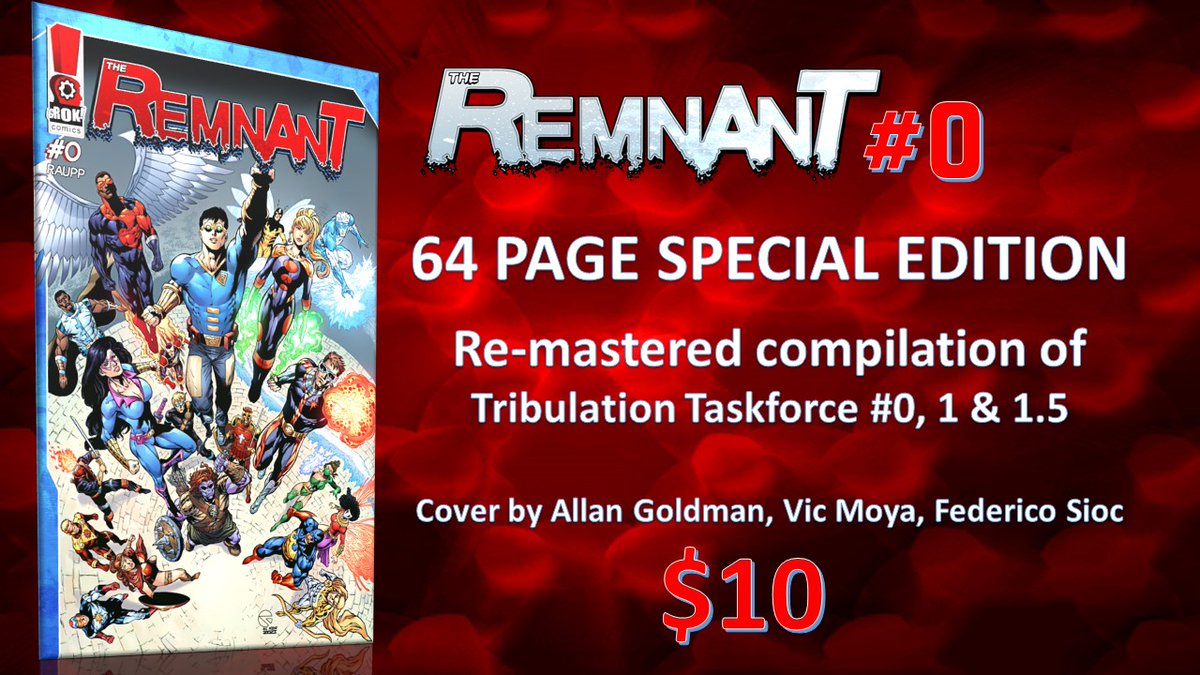 JUMP ON NOW!
The Remnant are on their first mission: Rescue the Apostle John who is being help captive at the Vatican!
tribulationtaskforce.com

#comicbooks #indiecomics #comicsgate #SupermanLegacy #Nightwing #JesusIsComingSoon #CatholicTwitter