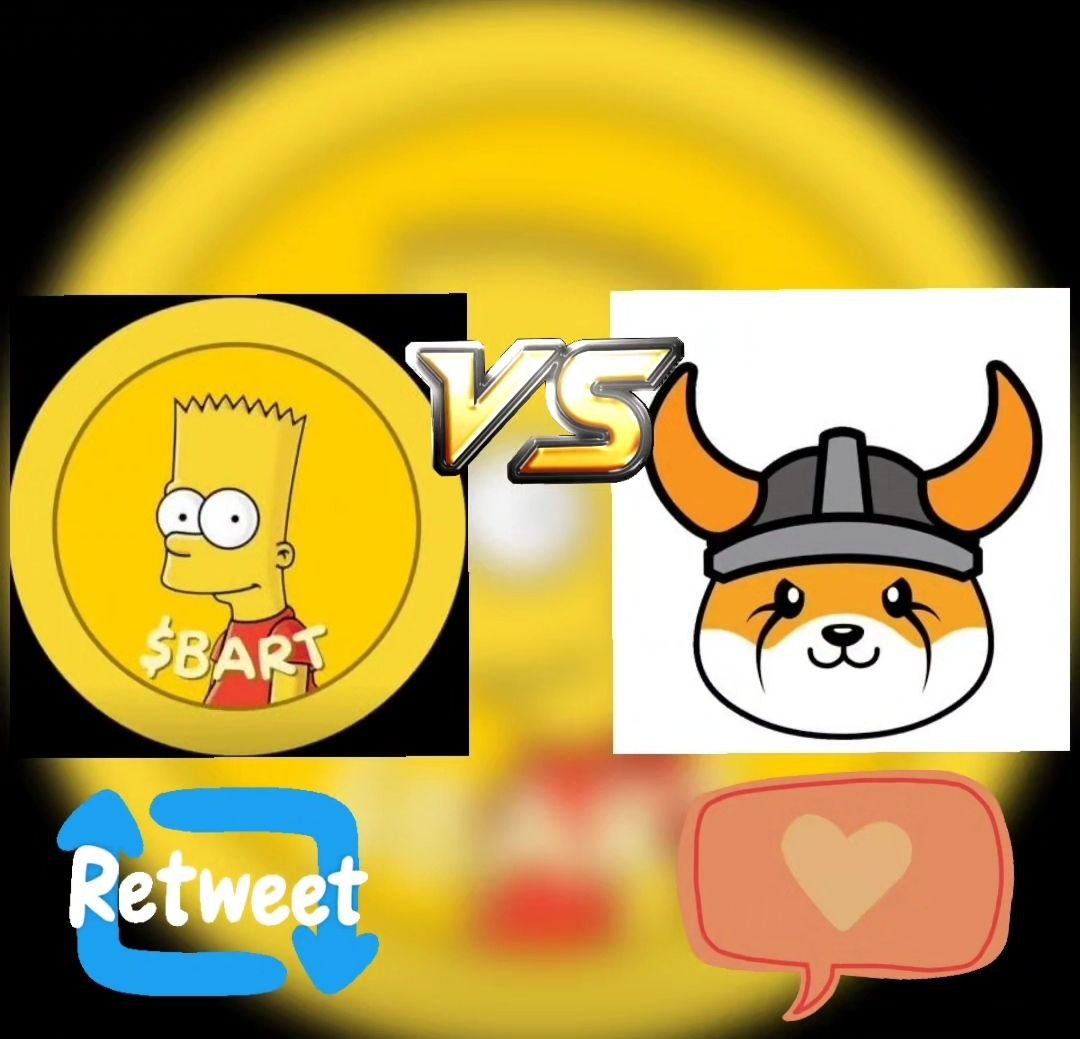Get ready for the ultimate showdown between two of the biggest MEMECOINS in the game! 🥳🚀

<a href="/BART_BSC/">$BART | BNB</a> VS #FLOKI 🔥🔥 

Who will win in the epic battle between #BARTBSC and #FLOKI  🤔🥳

The stakes are high and the excitement is real - don't miss out on the action! 🚀🔥