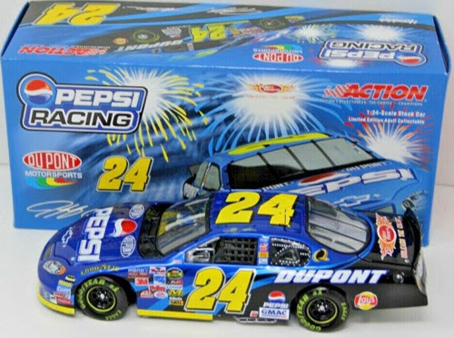 #DiecastForSale on DCR: $6.00 Jeff Gordon #24 Pepsi 2005 Chevy Monte Carlo   
diecast.sale/3Of0rq8

#jeffgordon #nascar #diecast