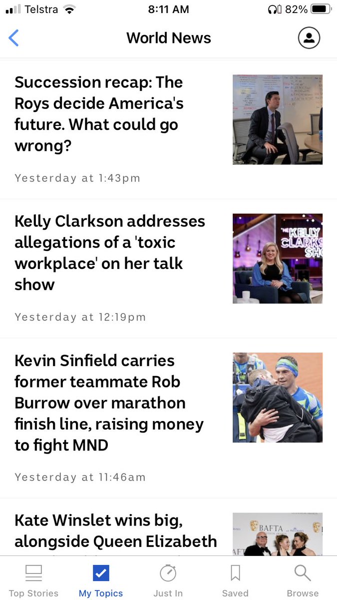 A TV show recap as world news??? Hmm 🤔