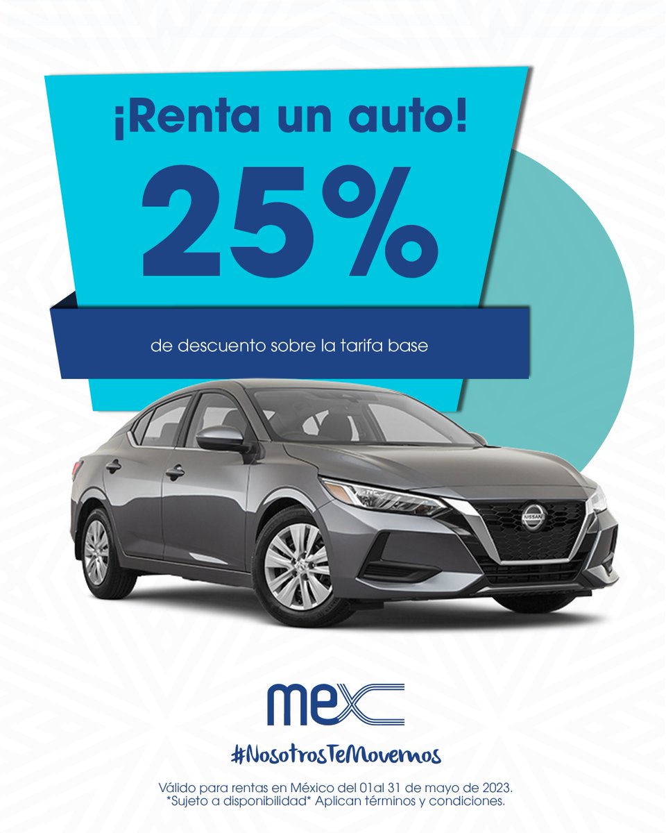 Mex Rent A Car on Twitter "🚨 ¡Aprovecha los ÚLTIMOS DÍAS del increíble