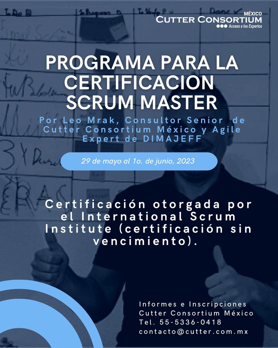 Cutter Consortium México tweet media