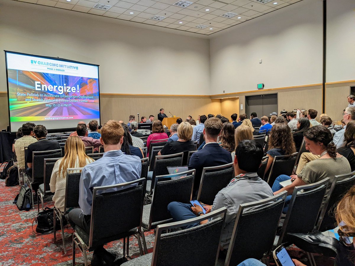 Live now at #NationalEVCharging Energize! workshop at #RoadmapForth inspired by the reality TV series Shark Tank with <a href="/nationalgrid/">National Grid</a> <a href="/EPRINews/">EPRI</a> <a href="/evgonetwork/">EVgo Fast Charging Network</a> <a href="/EnvDefenseFund/">EDF</a> <a href="/CalEnergy/">California Energy Commission - ⚡#CalEnergy</a> <a href="/Edison_Electric/">EEI</a> <a href="/VolvoGroupNA/">Volvo Group NA</a>