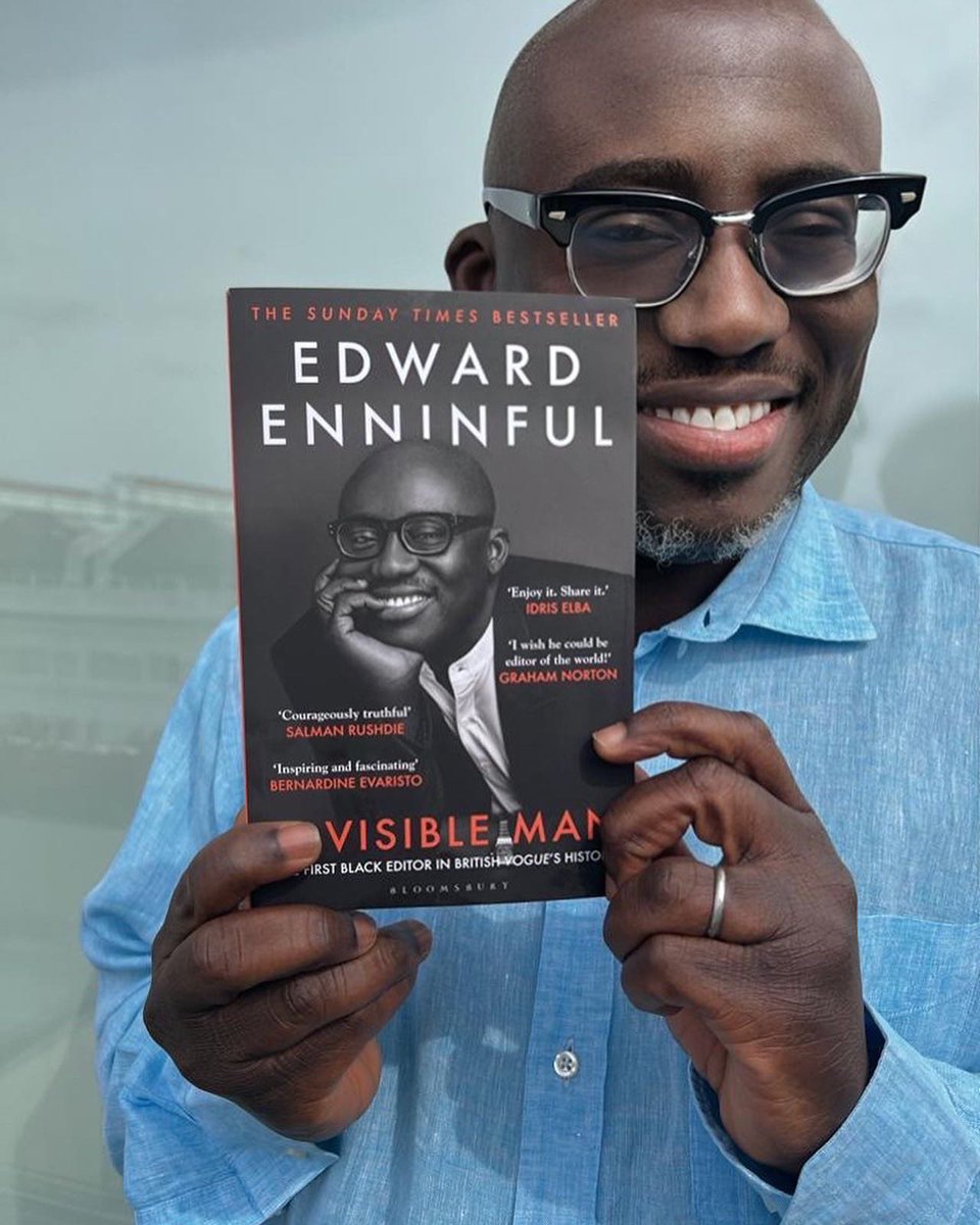 Edward_Enninful's tweet photo. I am delighted to announce that my book 'A Visible Man' is now available in paperback.
Link:
https://t.co/oDGGlHIgA4
#AVisibleMan https://t.co/GEvAyj2z0r