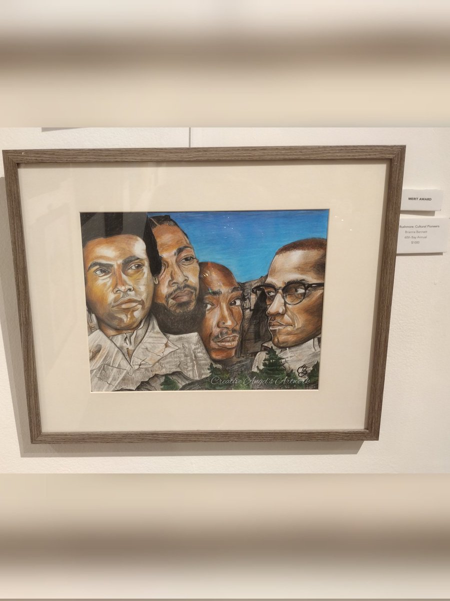 CreativeangelB's tweet photo. 'Mt. Rushmore: Cultural Pioneers' by Brianna Bennett (me 🥰)
#creativeangelsartwork #artist #art #creative #melanatedartist #blackart #melanatedart #Tupacart #Nipseyart #MalcolmX #HueyPNewton #panamacitycenterforthearts https://t.co/ks2y7yhrOn