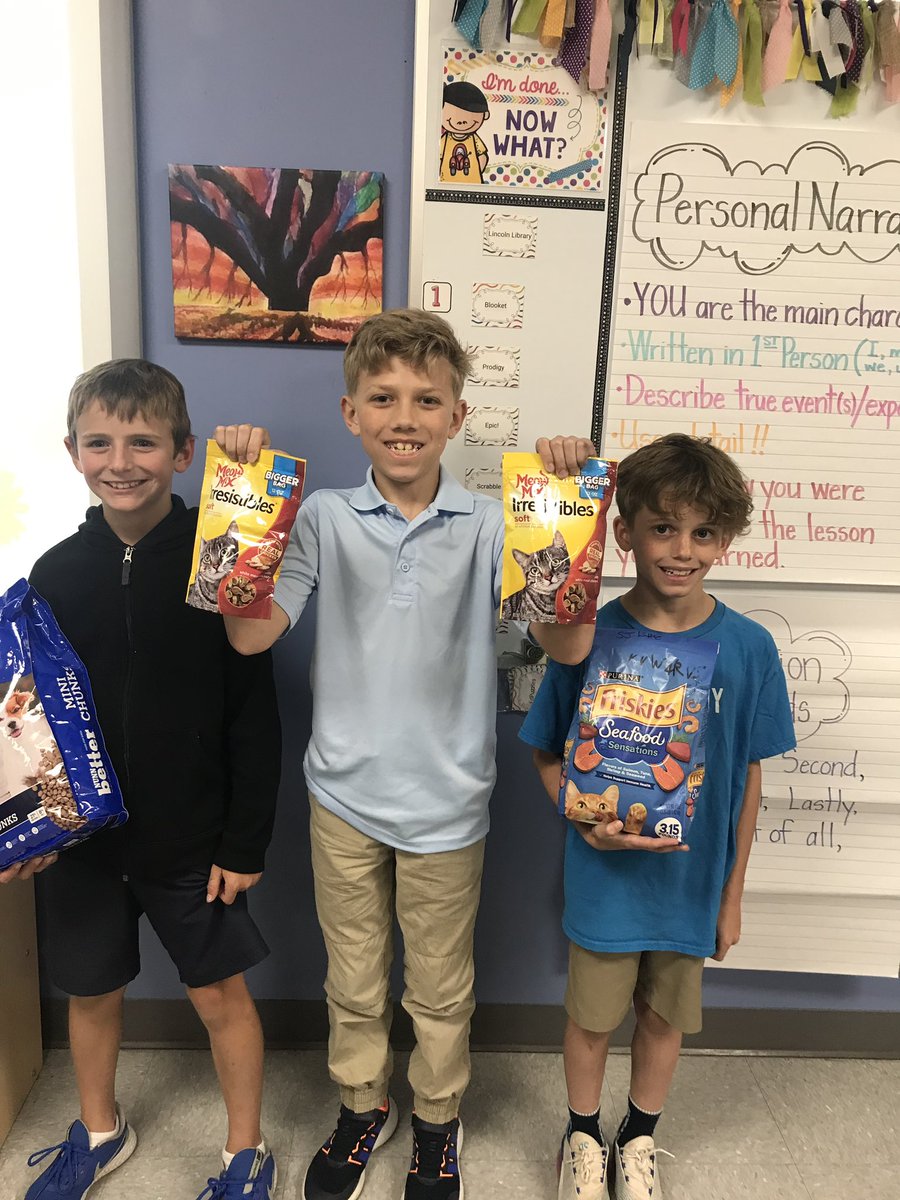lcs_denver's tweet photo. Our 4th grade students have successfully collected over 1,600 pounds of pet food this school year in addition to other pet needs and supplies. We are so proud of our Eagles and their families! πΆπ
#lincolncharterexperience #lcsservice https://t.co/gPkMHKPAk2