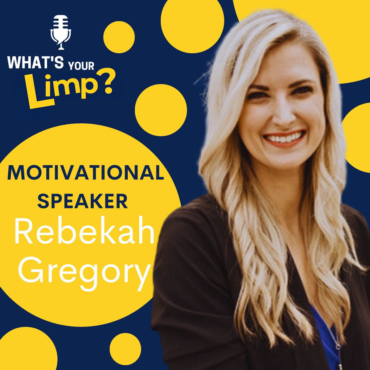 Rebekah Gregory is a survivor of the Boston Marathon Bombing. But she is using her traumatic experience to empower &amp; uplift others. Through her foundation Rebekah's Angels.

Listen to her episode now on Apple Podcasts: podcasts.apple.com/us/podcast/wha…