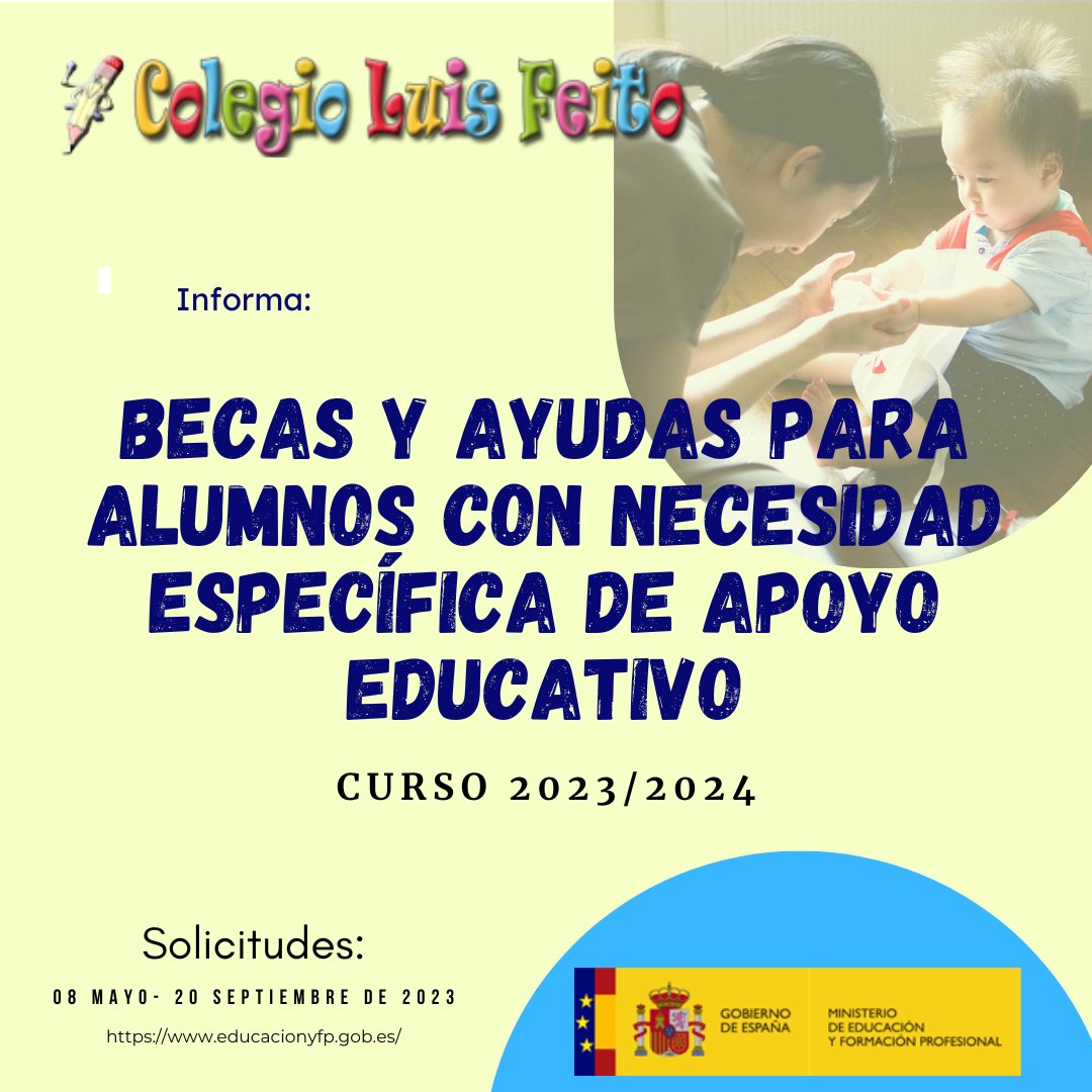 Becas y ayudas para alumnos con necesidad específica de apoyo educativo

educacionyfp.gob.es/servicios-al-c…

#Becas #ayuda #ministerioeducacionespaña