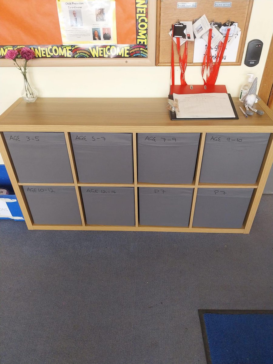 Today we tidied up the vestibule.

We have sorted all the uniform into sizes in these neat boxes. 

Please help yourself to any uniform you may need. 

We also have a lot more so if there is anything you need and its not there, please get in touch. 

💙❤️