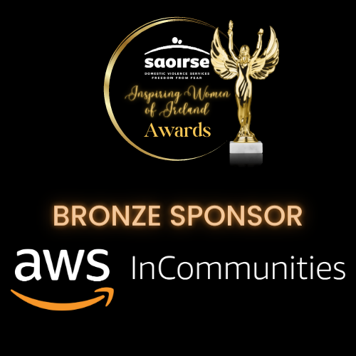 Saoirsewr17's tweet image. We are delighted to be announcing our first partner of the Saoirse Inspiring Women of Ireland awards - AWS in Communities!👏
Would your business like to sponsor the event or get involved in some way?  Reach out to Aisling by DM or emailing - Aisling.finn@sdvs.ie
#AWSincommunities