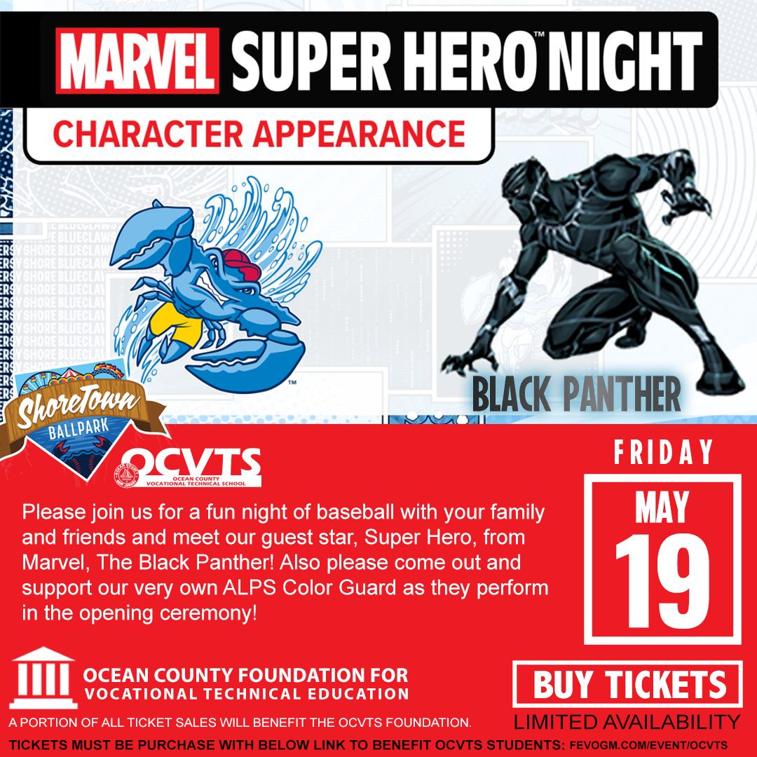 Support Career &amp; Technical Education and the Academy of Law &amp; Public Safety Color Guard as they perform the opening ceremony.

LIMITED TICKET AVAILABILITY
fevogm.com/event/OCVTS/of…
A portion of ticket sales proceeds go directly to OCVTS Student Scholarships &amp; Instructional Programs