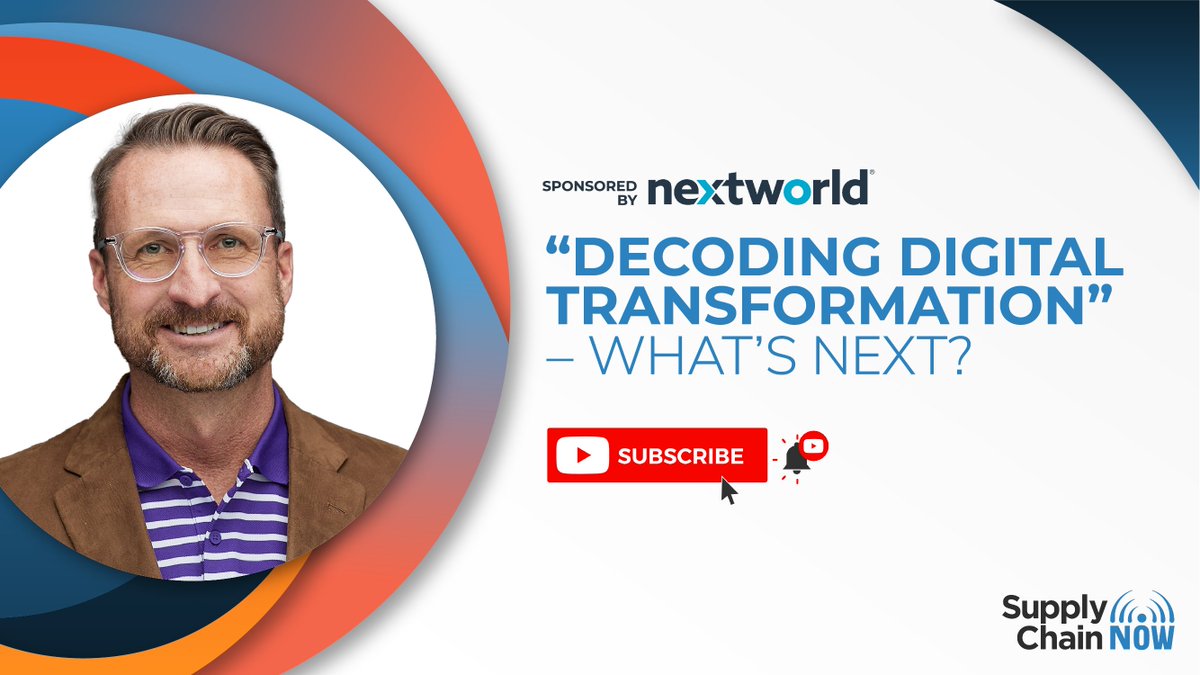 In this @Nextworld® -sponsored episode, @GrantThornton's Principal, Greg Davis, joins @_supplychainnow to discuss the importance of digital transformation in maintaining a competitive edge and innovation. 

Watch here: bit.ly/3W2NuS4 
#supplychain #sponsored
