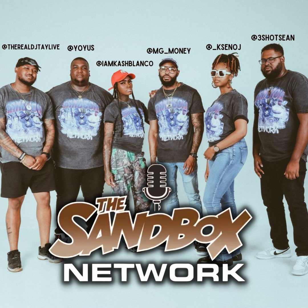SandBoxNetwork_'s tweet photo. The Sandbox Network, home of The North to South Podcast & The Sandbox Podcast. Raw & Unfiltered! The voice for people who don’t typically listen to podcast!
#thesandboxnetwork
#northtosouth
#thesandboxpodcast
#phillypodcast
#atlpodcast https://t.co/9lTBxQEUcE