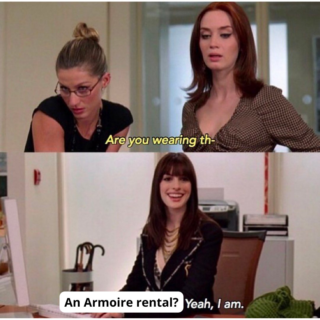 Miranda Priestly approved ✅👗 #MemeMonday