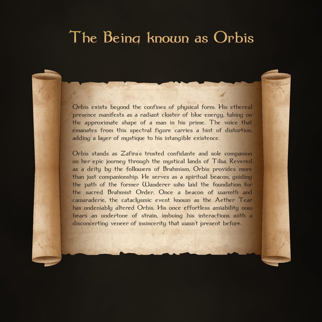 Griever_Games's tweet photo. Happy #LoreMonday, Outcasts! We're introducing you to Orbis - a character as pivotal to the Forlorn Outcast narrative as Zafira and Brahm. We can't fully unveil him yet, but we promise it's worth the wait. Stay tuned! #IndieGame #GamingCommunity #GameDev https://t.co/JNEP6xnhd1