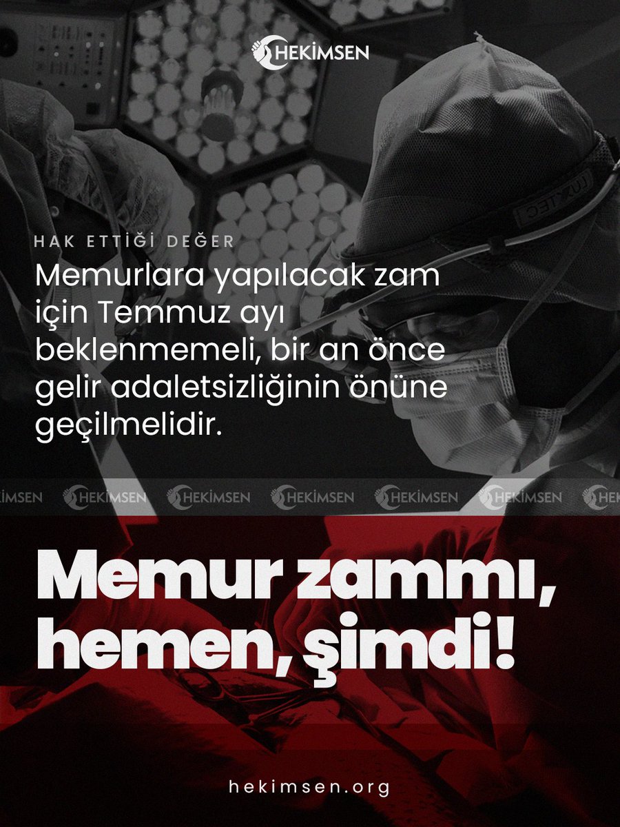 Emeğin, eğitimin sömürüsüne hayır !
#TemmuzdaDeğilHemenŞimdi