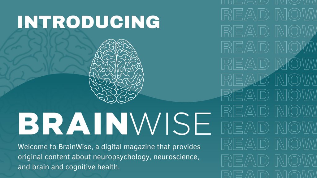 BrainWiseMedia's tweet photo. Welcome to BrainWise, a new digital magazine focused on neuropsychology, neuroscience, and brain and cognitive health providing informative, approachable content about the brain. #BrainWise #Neuropsychology #BrainHealth #CognitiveScience #NeuropsychTwitter https://t.co/gxyR7XgZYQ https://t.co/OLsM5dczrz