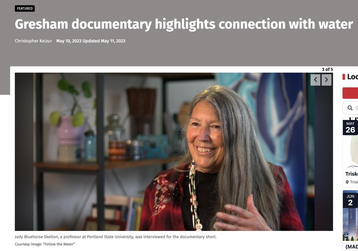 We were featured in the Gresham Outlook about our FOLLOW THE WATER documentary! Check it out 🙌🏼

theoutlookonline.com/lifestyle/gres…

@cleanriverscoalition <a href="/followthewater/">Connor Hogan</a> #followthewater #filmmaking #documentary #waterislife
