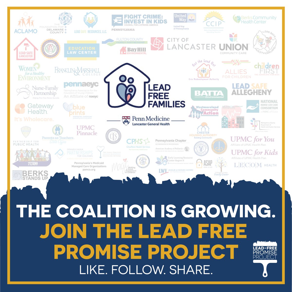 PALeadFree's tweet photo. #PALeadFree Coalition #MemberMonday, featuring Lead Free Families!
Help spread the #LeadFreePromiseProject's message by liking and following @PALeadFree and joining the #PromiseProject —Together, we can stop poisoning our children. https://t.co/3hexc1eAR9 https://t.co/p8Qu2ztwJ5