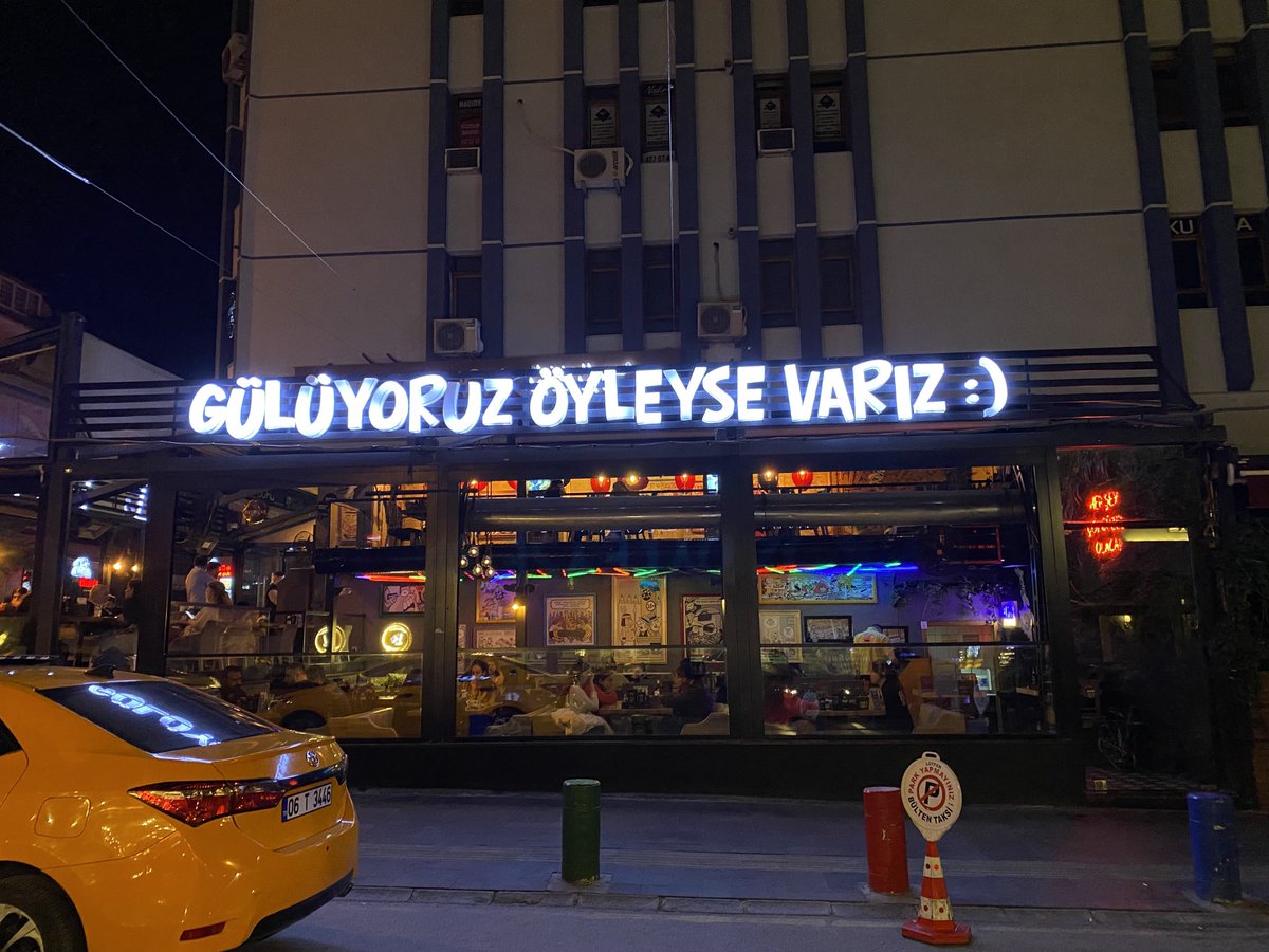 Ganz gutes Lebensmotto hier aus #Ankara #Tuerkeiwahl