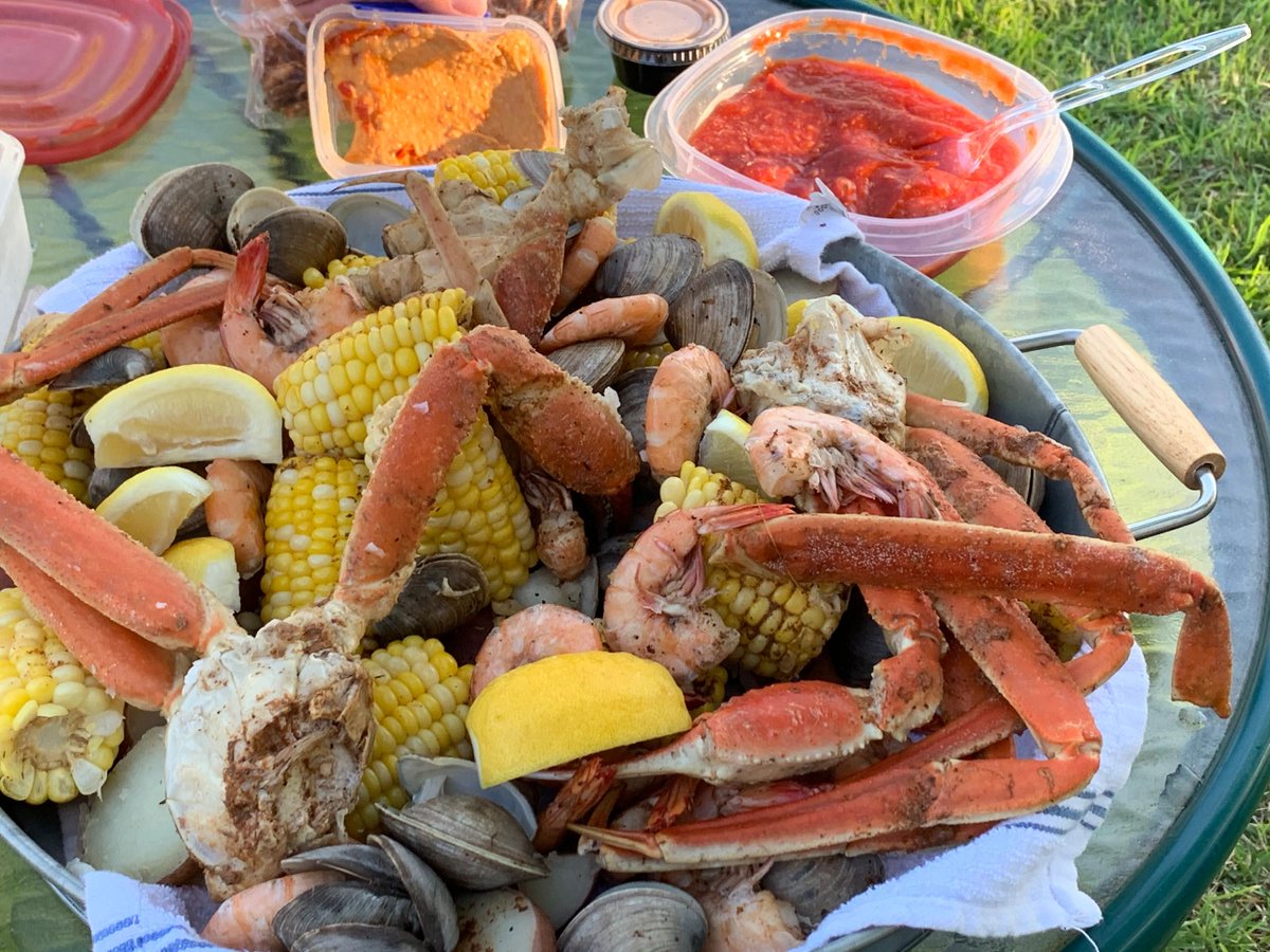 Have you worked up quite the appetite? Sounds like a steam pot from our place is in your future! Stop by this week to pick up your deliciously customized, at-home meal.