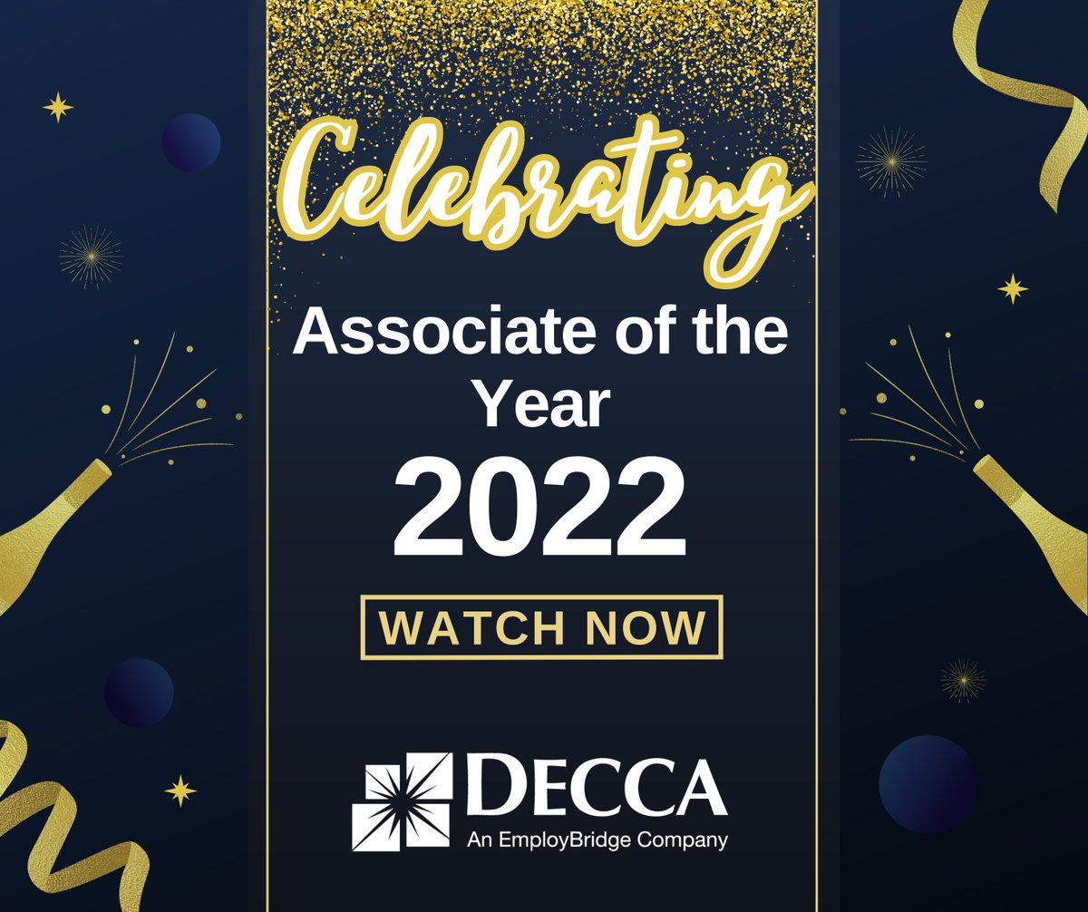DeccaEnergy's tweet photo. Join us in celebrating the 2022 Associate of the Year winners! Don't miss out on their amazing stories, check out the video playlist here: https://t.co/K3lTErvRwx
#associateoftheyear https://t.co/FH62REsQ5N