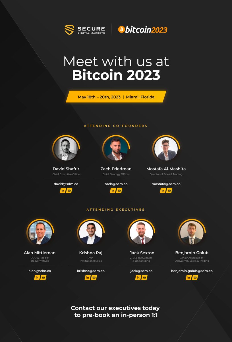 Secure Digital Markets tweet media