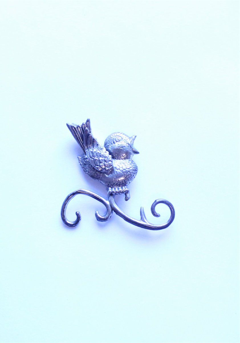 Vintage Lang Signed Sterling Silver 925 Singing Bird Brooch Pin ebay.com/itm/3145826051… #eBay <a href="/eBay/">eBay</a> #giftideas #jewelry #shopsmall #smallbiz #retailtherapy #onlineshopping #Lang #sterling #bird #brooch