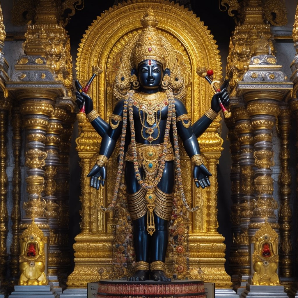 himanshurb's tweet photo. Experimented with generative AI recently, prompted my way through mesmerizing photographs of my religion's gods and goddesses. Hope you all like them as well. 🙏

#midjourneyv5 #hinduism #LORDSHIVA #Hanuman #tirupatibalaji #maakali #generativeart #blissful #art https://t.co/L1GT7Mtwjr