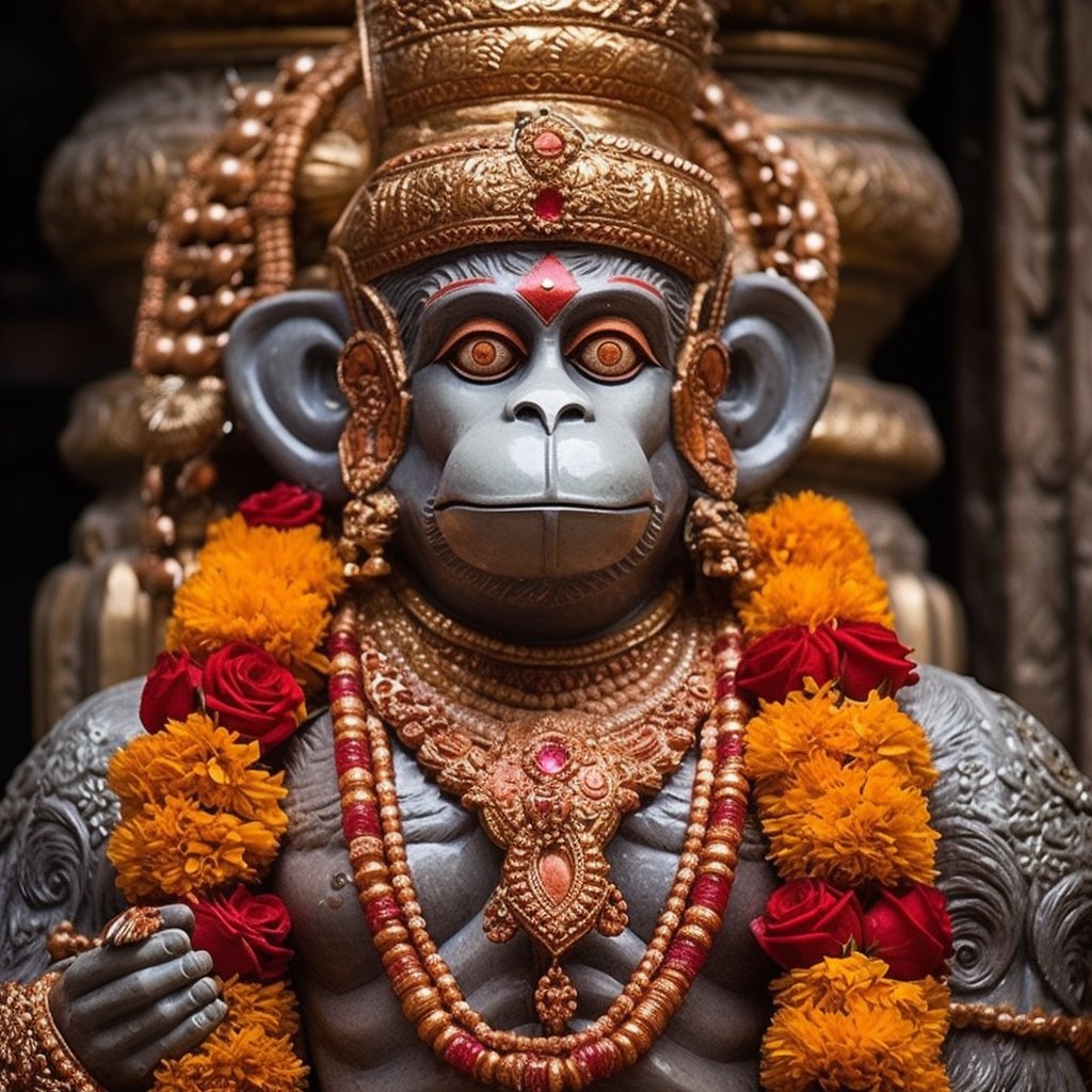 himanshurb's tweet photo. Experimented with generative AI recently, prompted my way through mesmerizing photographs of my religion's gods and goddesses. Hope you all like them as well. 🙏

#midjourneyv5 #hinduism #LORDSHIVA #Hanuman #tirupatibalaji #maakali #generativeart #blissful #art https://t.co/L1GT7Mtwjr