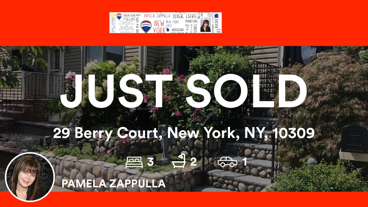 🛌 3 🛀 2 🚘 1
📍 29 Berry Court, New York, NY, 10309

My latest sale on RateMyAgent.
 40AK1178788
rma.reviews/fUwG6pBvxXQP

...
#ratemyagent #realestate