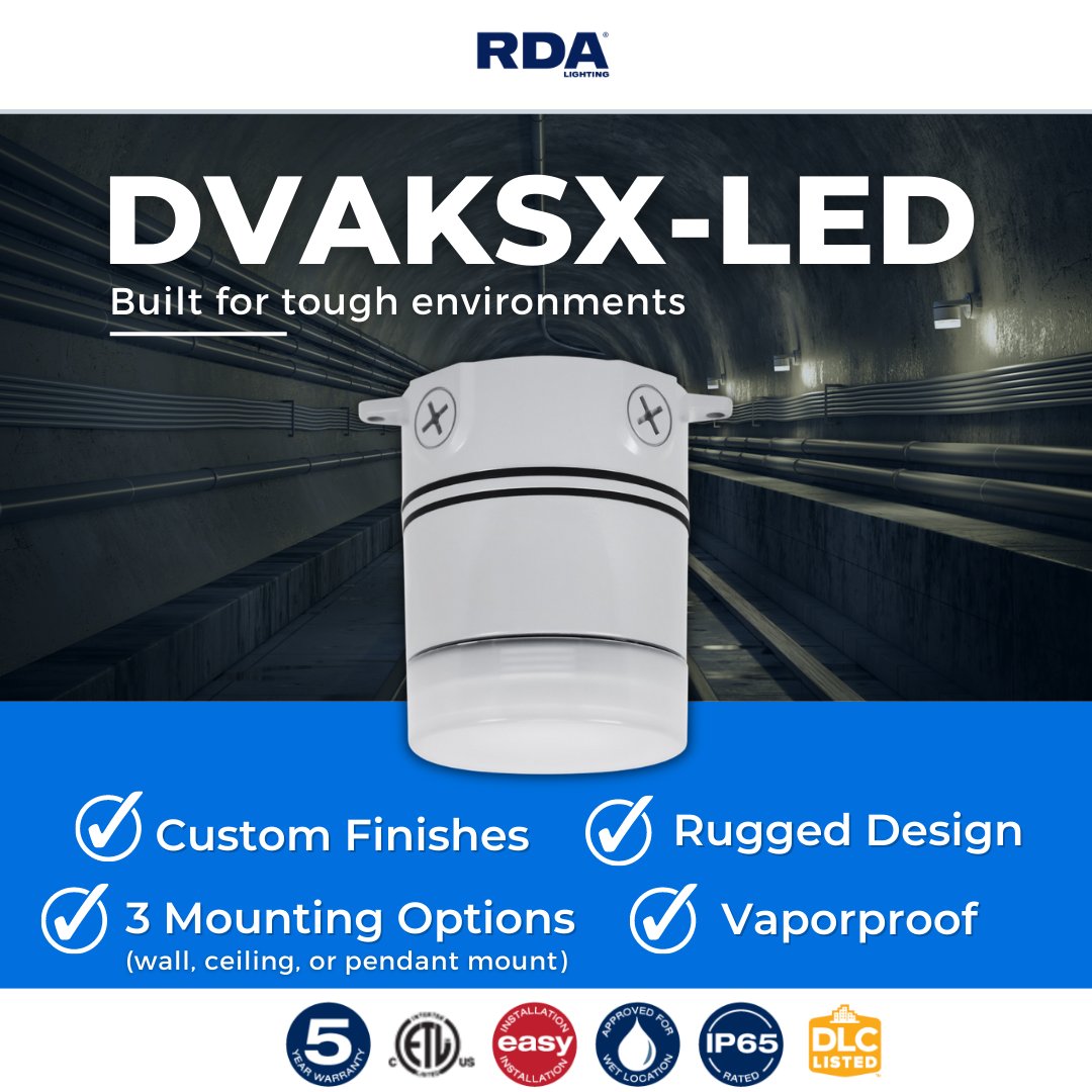 RDALighting's tweet photo. Discover DVAKSX-LED: the perfect fusion of traditional and modern tech. Customizable, easy to install, and ideal for diverse spaces. Experience style and functionality today with 10-minute retrofit installation.
https://t.co/SuhYrgI03S
#RDALighting #lightingindustry #led https://t.co/01NUOdV9S2