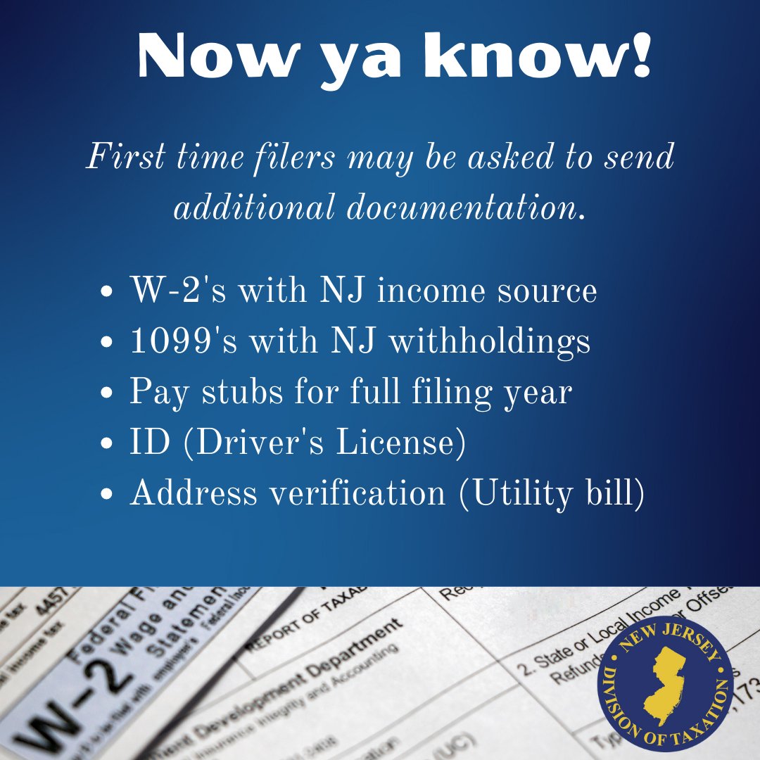 We may send a notice asking you to verify your tax return information. To expedite processing, respond promptly. state.nj.us/treasury/taxat…
#njtax