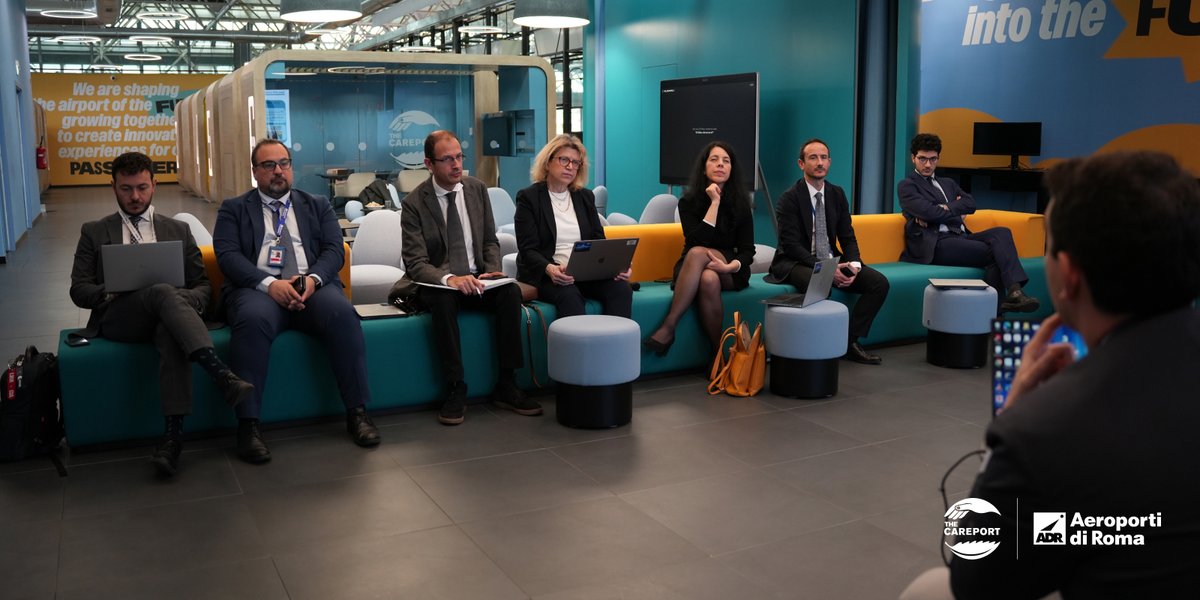 Aeroporti di Roma (@AeroportidiRoma) on Twitter photo 2023-05-15 18:08:28 È stato un piacere confrontarsi con @esa , presso l'#InnovationHub, riguardo la nostra strategia orientata verso l'innovazione, lo sviluppo sostenibile e infrastrutturale, oltre che della nostra #Call4Ideas 🚀 #TheCareport #RunwaytotheFuture #BeyondFlying È stato un piacere confrontarsi con @esa , presso l'#InnovationHub, riguardo la nostra strategia orientata verso l'innovazione, lo sviluppo sostenibile e infrastrutturale, oltre che della nostra #Call4Ideas 🚀 #TheCareport #RunwaytotheFuture #BeyondFlying