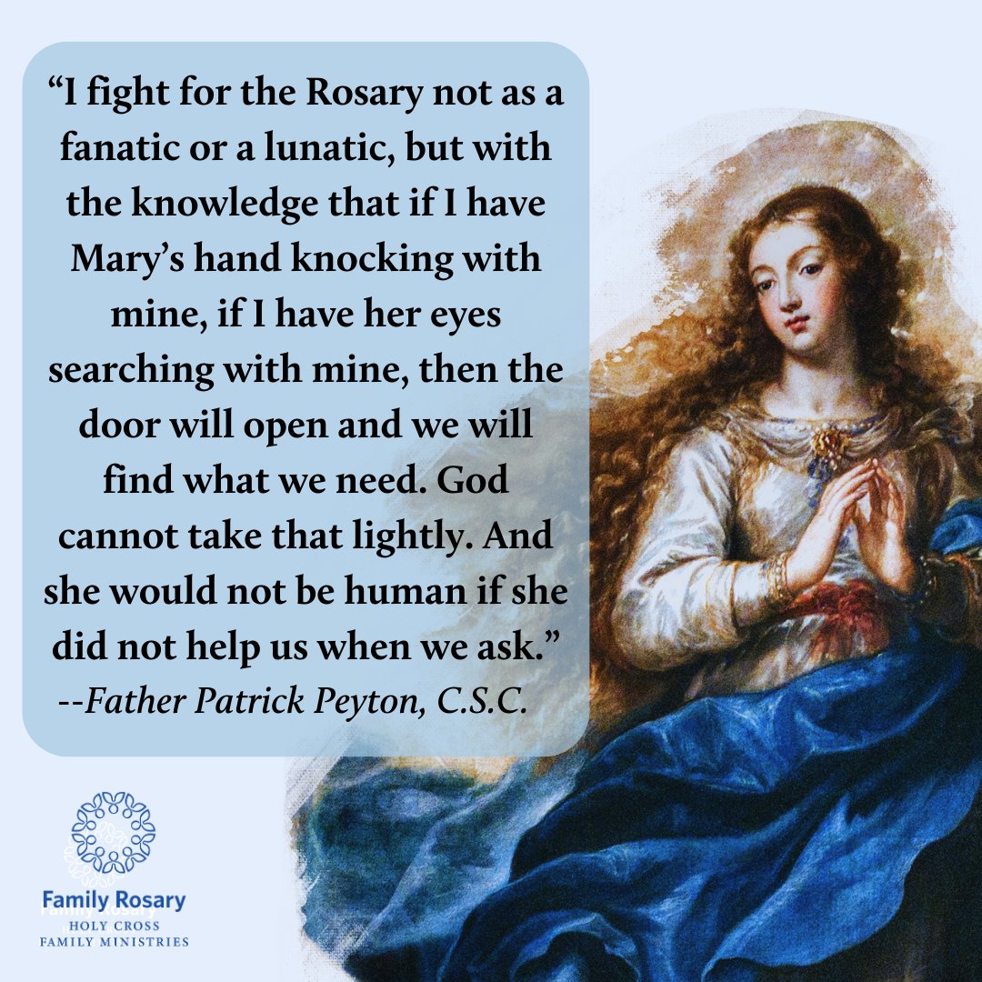 hubs.la/Q01PVtX90
#BeholdYourMother #May #MonthofMary #PraytheRosary #FamilyPrayer #Catholic #Faith #Rosary #SaintlyAdvice #FrPatrickPeyton #RosaryPriest