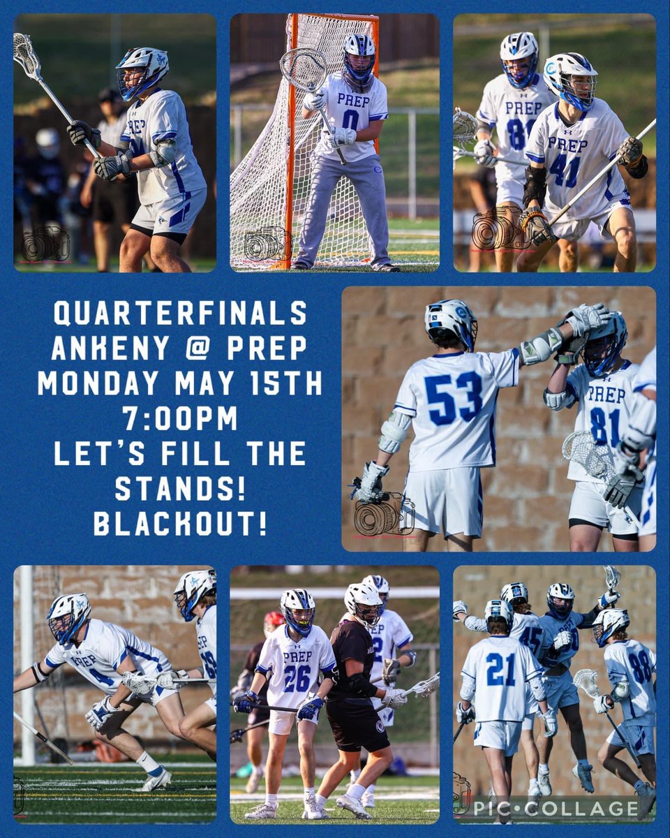happydadof2's tweet photo. #FastestGameOnTwoFeet #GOCPLAX๐ฅ๐ #CreightonPrep #GoCreightonPrep #CreightonPrepJrJays #CPrepStuCo #CPrepLacrosse #CPLAX #BeThere #BLACKOUT https://t.co/1asFjeLOQ8