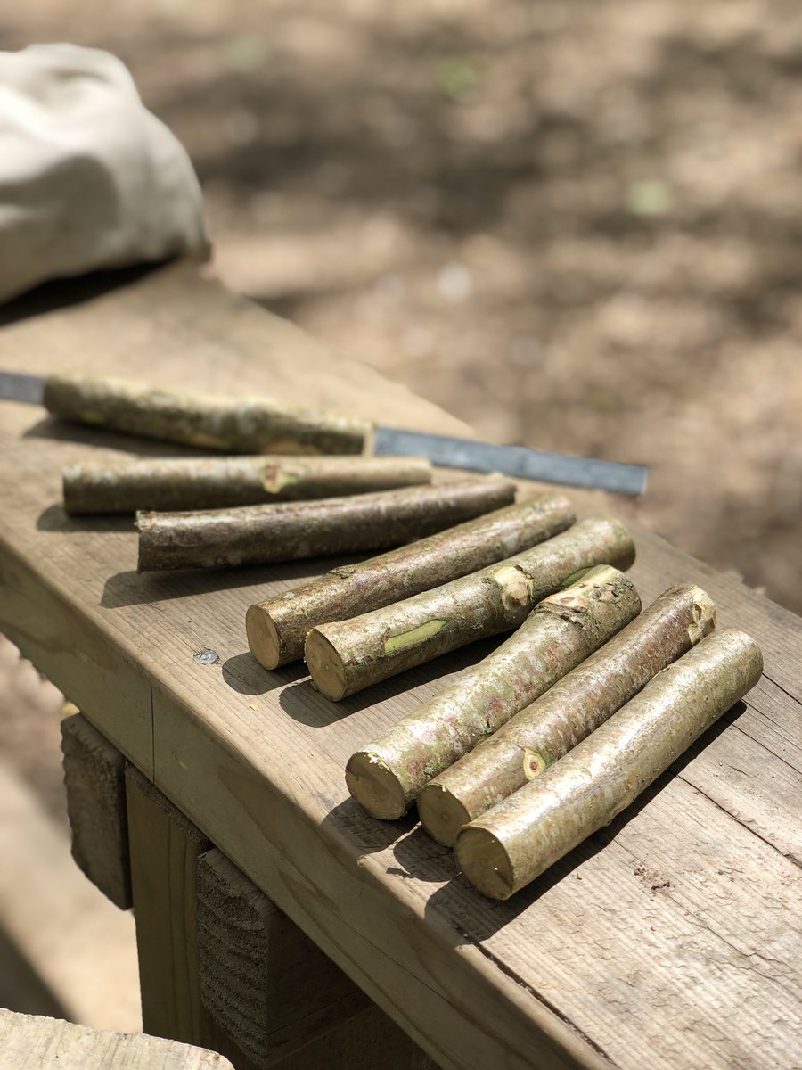 NatureUnltdScot's tweet photo. Creative session today, our high school lad decided he wanted to make a fishing rod store thingy. He enjoyed designing it, sourcing and prepping materials. Lots of hands on learning.
#wellbeingforteens#woodlandwellbeing #woodsforwellbeing #creatingcommunity #connection https://t.co/OYXtJ4kwIK