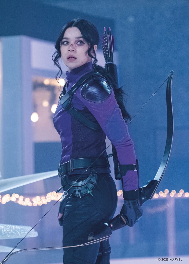 NEW official pic for Hailee Steinfeld as Kate Bishop #Hawkeye