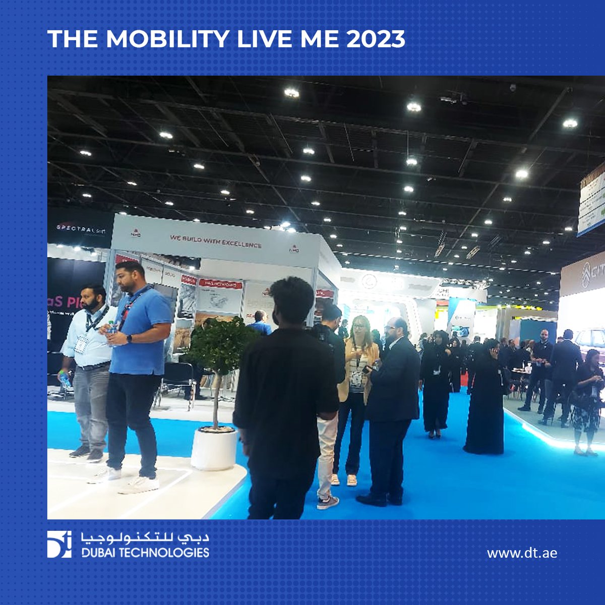 DubaiTech1994's tweet image. We are here at @MobilityLiveME 2023 on the 15th and 16th of May2023. 

Let's connect and discuss how Dubai Technologies' smart city solutions can help fast track your sustainability goals. 

Come visit us at Stand #SP40.

#MobilityLiveME #Dubai_Technologies