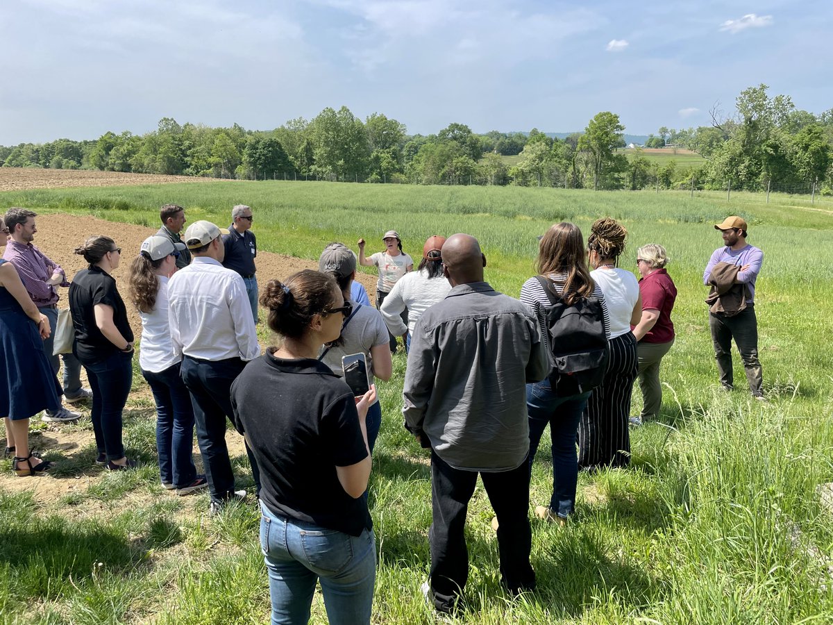Last Friday, COG teamed up with <a href="/LoudounBiz/">Loudoun Biz</a> + @LoudounVAFarms to host regional elected officials &amp; other food &amp; farm leaders for a day-long tour highlighting Loudoun's agricultural community. A beautiful day to learn about these critical local &amp; regional resources!