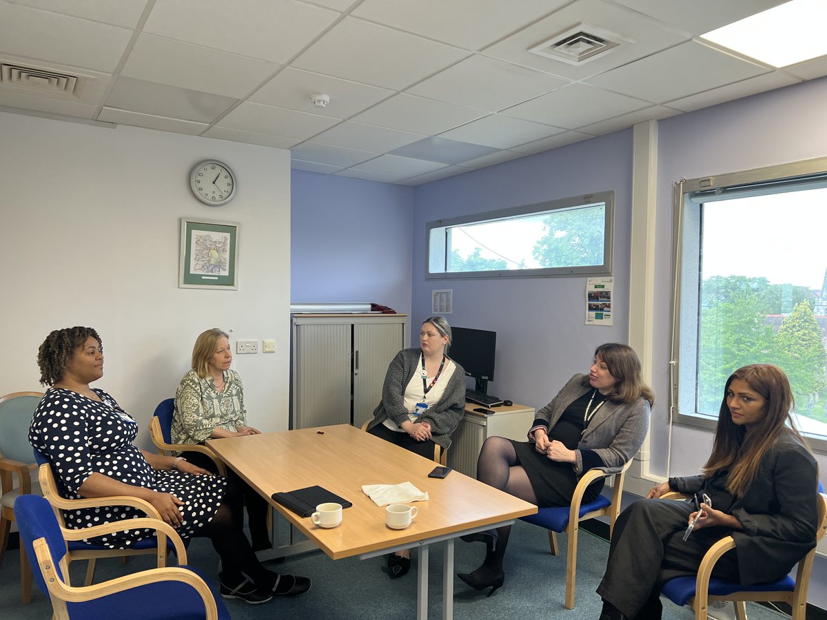RuthCadbury's tweet photo. Delighted to return to West Mid today.

I met with NHS staff, and heard about their amazing work on everything from emergency care to menopause care.

I learnt so much today, and everyone was so generous with their time. https://t.co/B8V5AZ6zKY