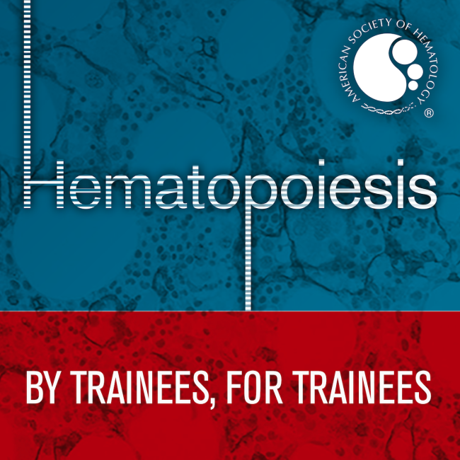 majorajay's tweet photo. Current @ASH_hematology Trainee Council chair Dr. @beckyzon &amp; I interviewed the @BloodJournal chief editors Drs. Berliner &amp; Roberts for a special joint Hematopoiesis-Blood #podcast episode! Check out our discussion about the future of academic publishing: https://t.co/7EGAkk7Mwi https://t.co/UwnmWeK5gp