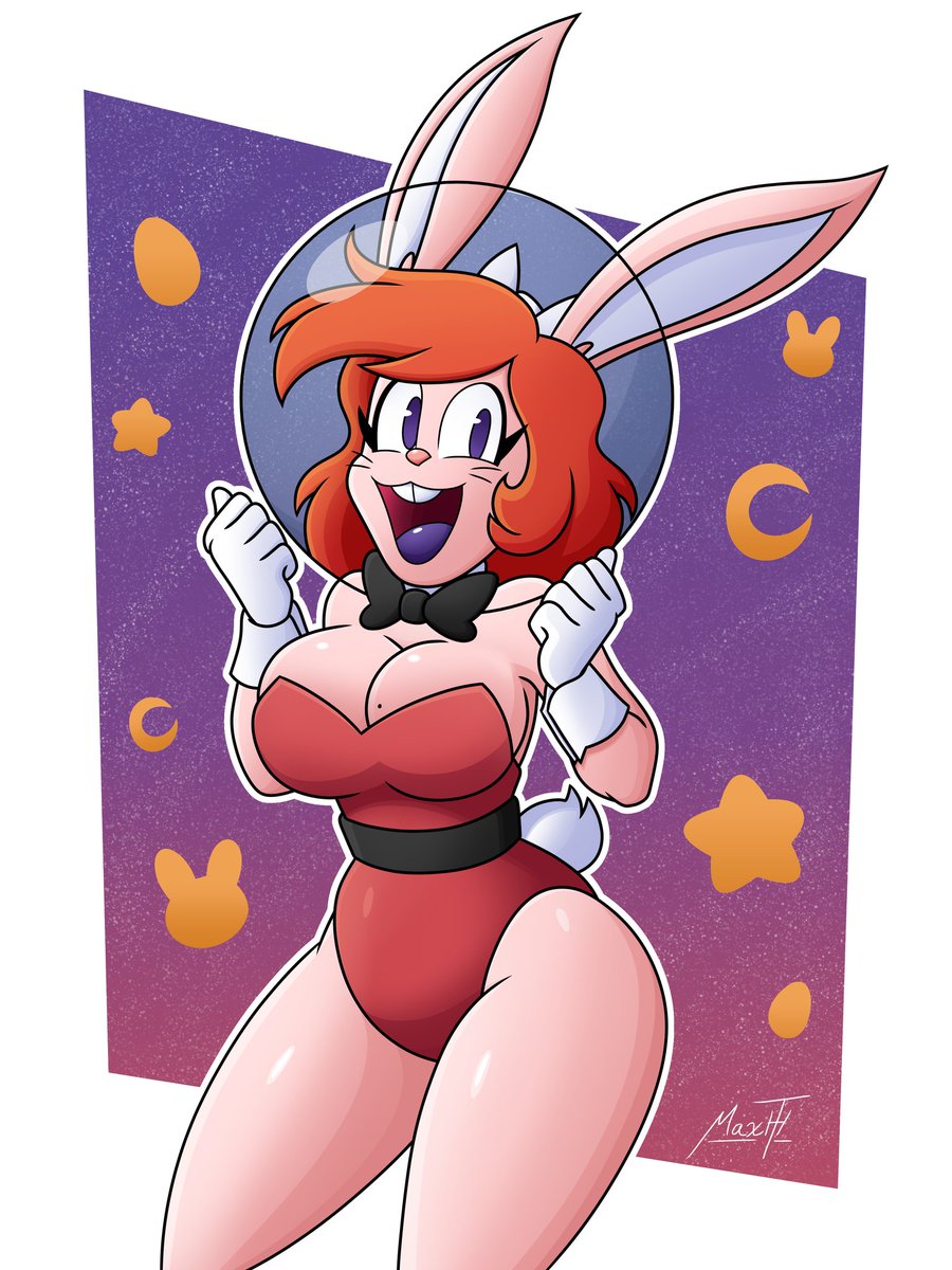 maxito_th's tweet photo. Samantha Coneja Lunar!!
#drawing #digitaldrawing #digitalart #digitalpainting #cartoon #cartooncharacter #cartoongirl #cartoonbunny #characterdesign #oc #originalcharacter #bunny #bunnygirl #bunnysuit #newlunaryear #lunaryear #rabbityear #samantha #samanthasandwich https://t.co/0klW0tjGVU