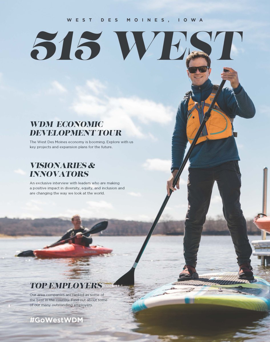 WDMCHAMBER's tweet photo. Celebrate #515Day by flipping through the inaugural 515 West launched in 2022! While we're not producing another edition in 2023, we might have something special in the works for 2024 👀
📖 https://t.co/m6iNX0vlTL
#GoWestWDM #WDMstrong #DSMUSA #TheWestIsYetToCome #515West https://t.co/FBRd7xaglr