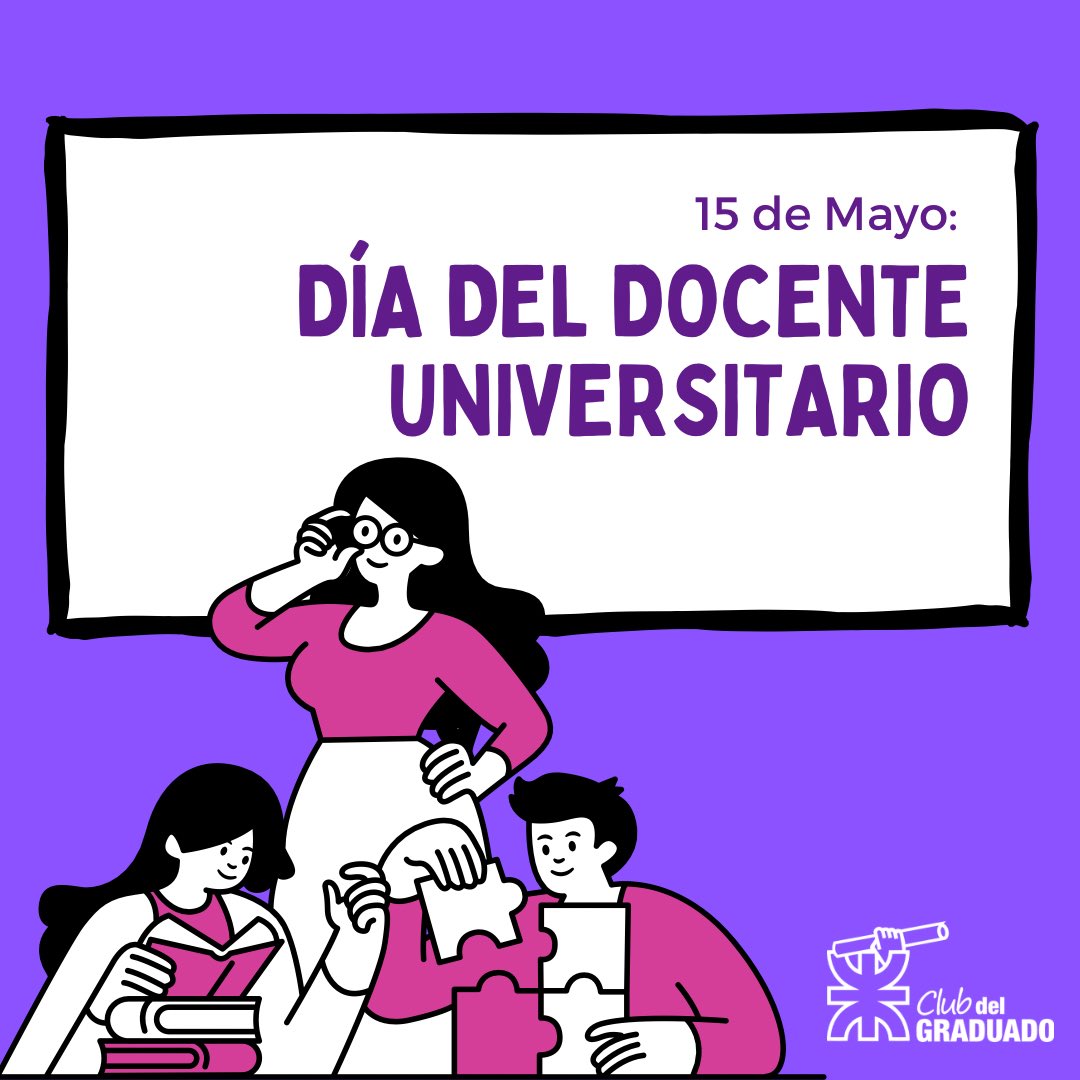 Club del Graduado tweet media