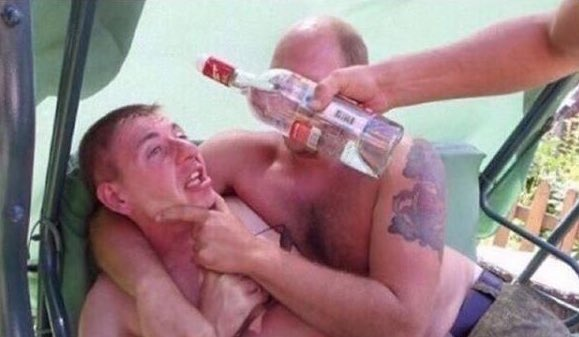 eu: não estou com vontade de beber hoje

meus amigos: