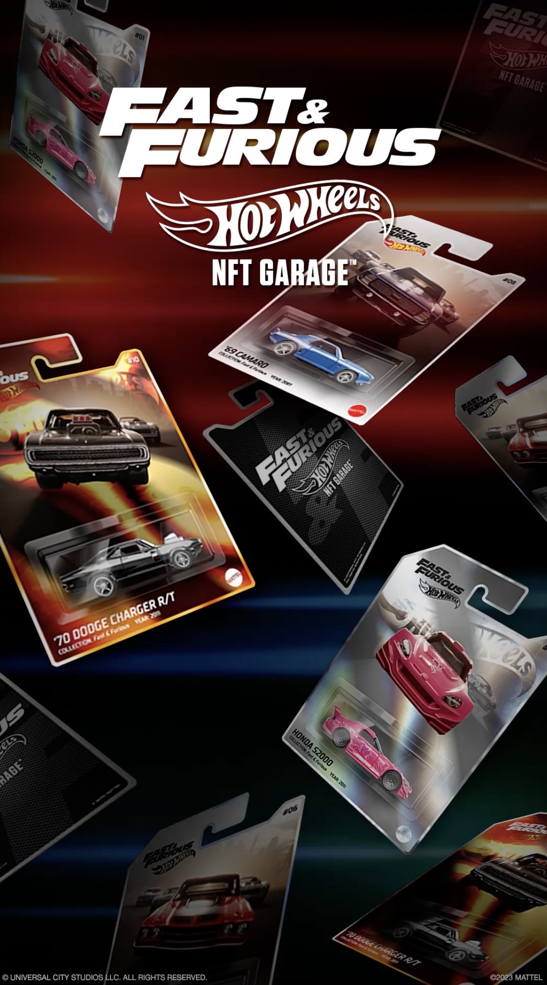 Hot Wheels NFT Garage Fast & Furious