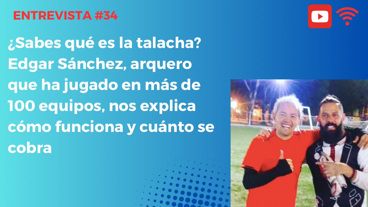 FutbolConCharly's tweet photo. 🎥 | ¿Cómo es la carrera de los talacheros? @CHHIVO nos lo cuenta gracias a una década de carrera y más de 100 equipos

https://t.co/Bi8AVQN6YW

#talacha #talacheros #futbol https://t.co/e4P5jh3btq
