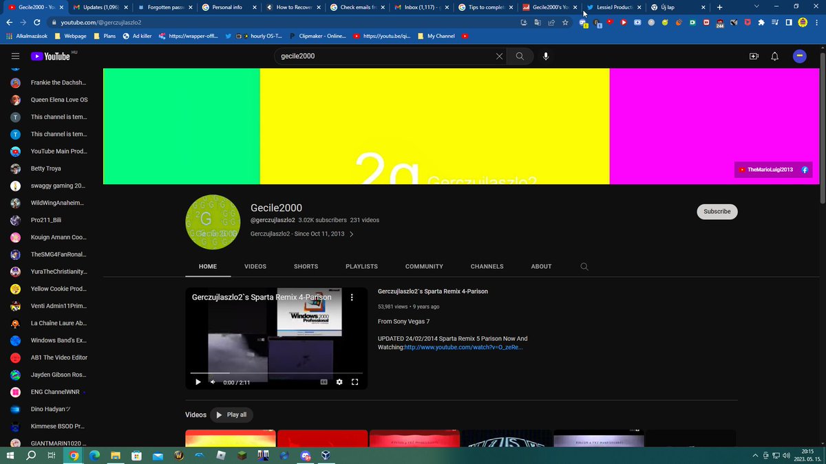 LessieJProOC's tweet photo. Since 9 years be hacked! I have 3.02k subscribers on my old channel! https://t.co/5ghQbSzkEY